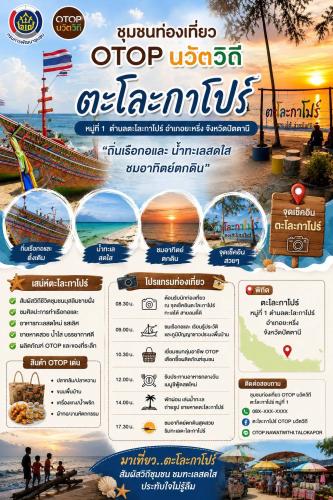  แหล่งท่องเที่ยวหาดตะโละกาโปร์ หมู่ 1 บ้านปาตา ต.ตะโละกาโปร์ อ.ยะหริ่ง จ.ปัตตานี